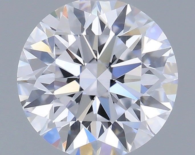 0.53 Carat Round Shaped, Ideal Cut, D Color, VS2 Clarity, IGI Certified Lab Grown Diamond