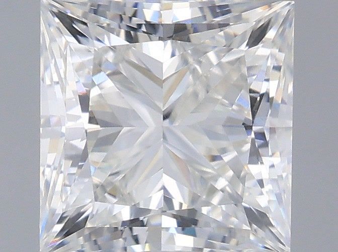 1.07 Carat Princess Shaped, Very Good Cut, E Color, VVS2 Clarity, IGI Certified Lab Grown Diamond