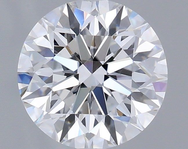 1.08 Carat Round Shaped, Excellent Cut, D Color, VVS2 Clarity, IGI Certified Lab Grown Diamond