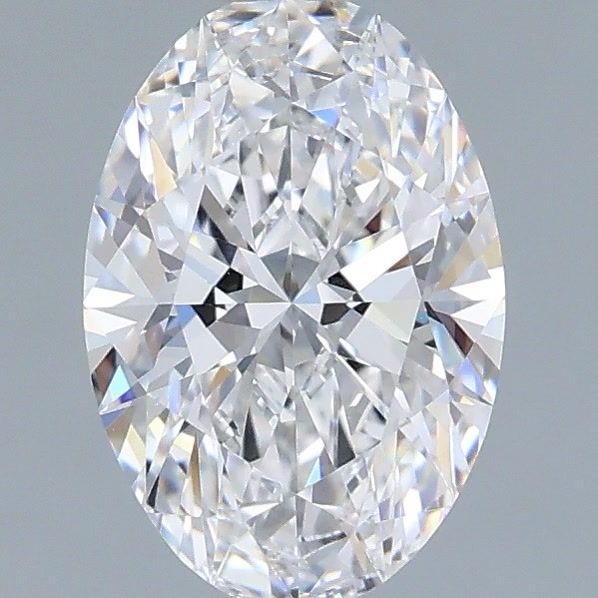 1.37 Carat Oval Shaped, Very Good Cut, D Color, VVS2 Clarity, IGI Certified Lab Grown Diamond