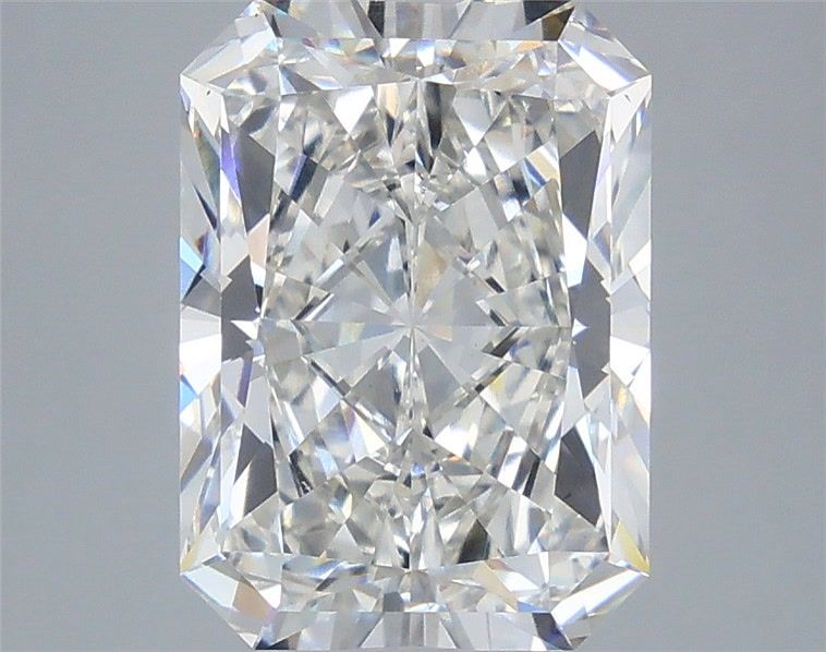 5.06 Carat Radiant Shaped, Ideal Cut, G Color, VS1 Clarity, IGI Certified Lab Grown Diamond