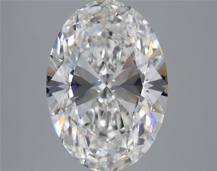 4.33 Carat Oval Shaped, Very Good Cut, F Color, VVS2 Clarity, IGI Certified Lab Grown Diamond