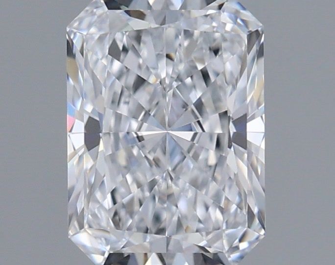 1.05 Carat Radiant Shaped, Ideal Cut, D Color, VVS1 Clarity, IGI Certified Lab Grown Diamond
