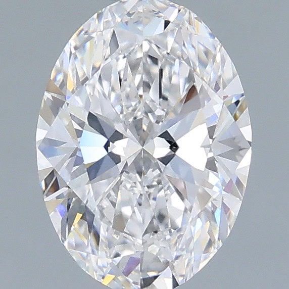 1.37 Carat Oval Shaped, Very Good Cut, D Color, VVS1 Clarity, IGI Certified Lab Grown Diamond