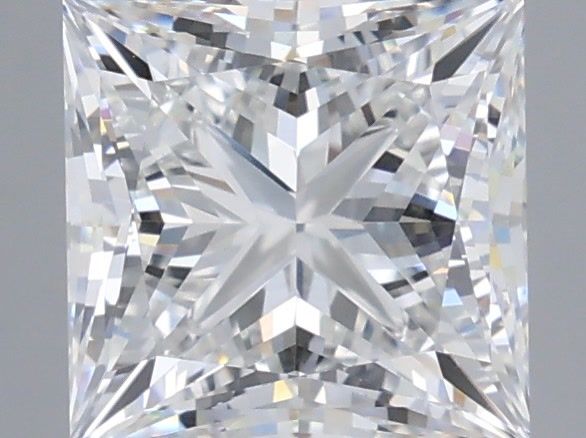 2.47 Carat Princess Shaped, Very Good Cut, E Color, VVS2 Clarity, IGI Certified Lab Grown Diamond