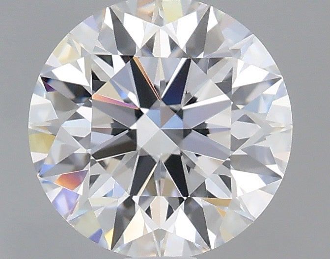 1.09 Carat Round Shaped, Ideal Cut, D Color, VVS2 Clarity, IGI Certified Lab Grown Diamond