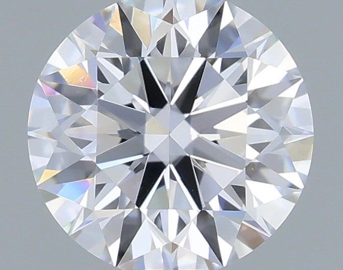 0.52 Carat Round Shaped, Ideal Cut, D Color, VS2 Clarity, IGI Certified Lab Grown Diamond