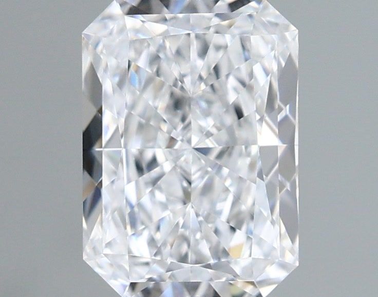 1.02 Carat Radiant Shaped, Excellent Cut, D Color, IF Clarity, IGI Certified Lab Grown Diamond