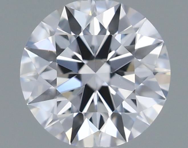 0.49 Carat Round Shaped, Ideal Cut, D Color, VVS2 Clarity, IGI Certified Lab Grown Diamond