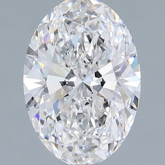 1.10 Carat Oval Shaped, Very Good Cut, D Color, VVS1 Clarity, IGI Certified Lab Grown Diamond
