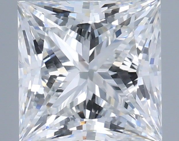 1.10 Carat Princess Shaped, Very Good Cut, E Color, VVS2 Clarity, IGI Certified Lab Grown Diamond