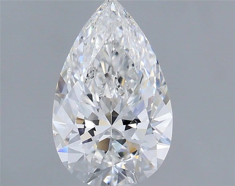 1.01 Carat Pear Shaped, Ideal Cut, E Color, VS2 Clarity, IGI Certified Lab Grown Diamond