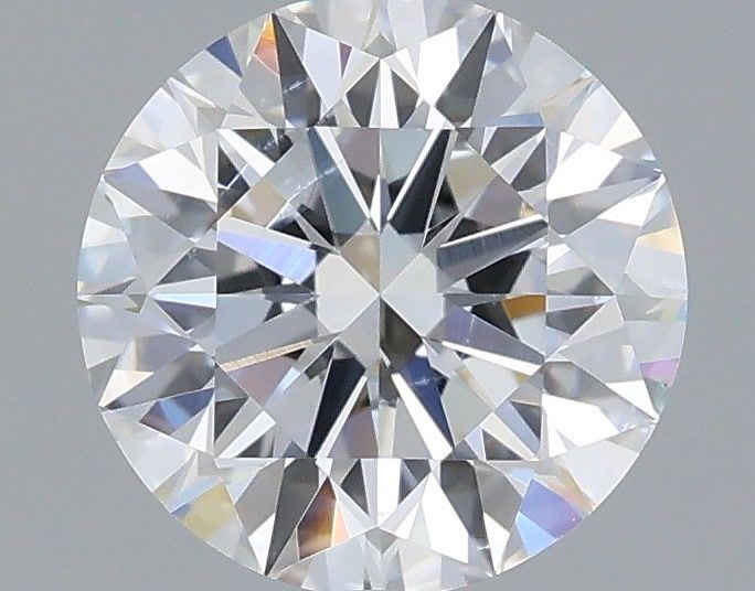 1.53 Carat Round Shaped, Ideal Cut, D Color, VS2 Clarity, IGI Certified Lab Grown Diamond