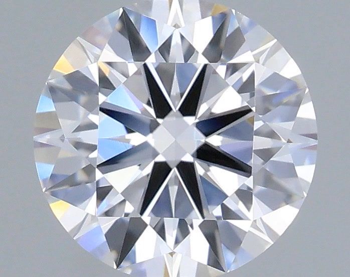 1.03 Carat Round Shaped, Ideal Cut, D Color, VVS2 Clarity, IGI Certified Lab Grown Diamond