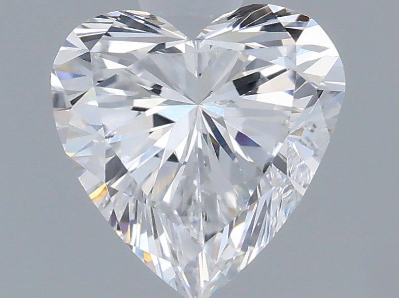 0.56 Carat Heart Shaped, Very Good Cut, D Color, VS1 Clarity, IGI Certified Lab Grown Diamond