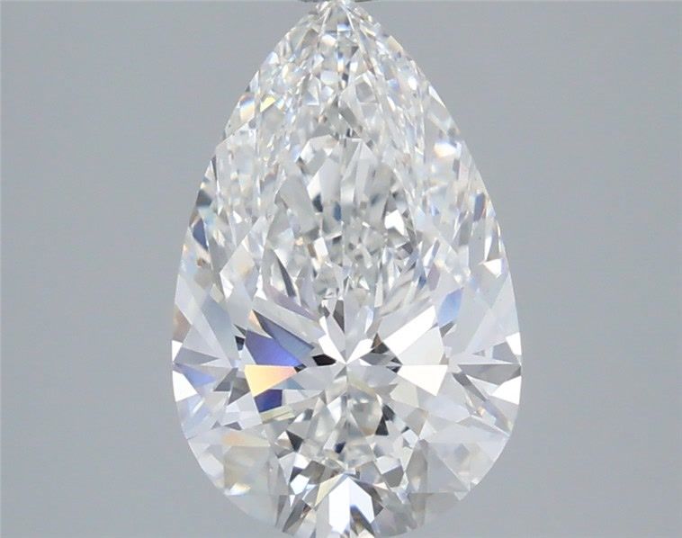 2.92 Carat Pear Shaped, Ideal Cut, F Color, VS1 Clarity, IGI Certified Lab Grown Diamond