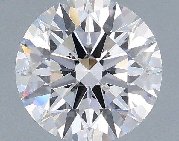 1.08 Carat Round Shaped, Ideal Cut, D Color, VS1 Clarity, IGI Certified Lab Grown Diamond