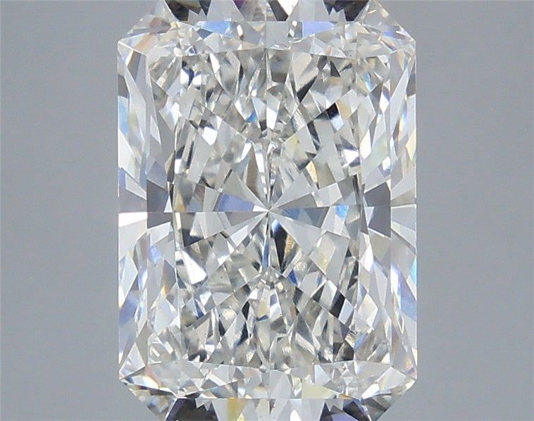 5.08 Carat Radiant Shaped, Ideal Cut, G Color, VS1 Clarity, IGI Certified Lab Grown Diamond