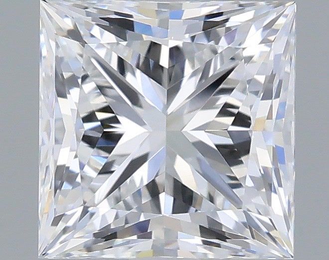 0.99 Carat Princess Shaped, Very Good Cut, D Color, VVS1 Clarity, IGI Certified Lab Grown Diamond