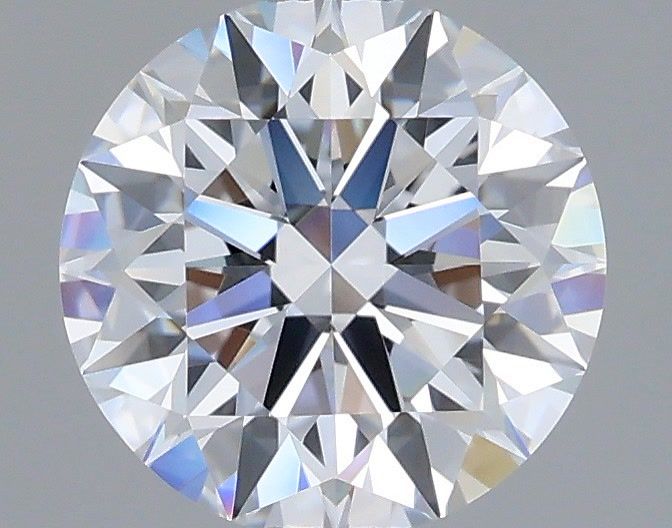1.53 Carat Round Shaped, Ideal Cut, D Color, VVS2 Clarity, IGI Certified Lab Grown Diamond