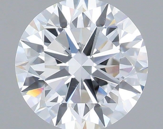 1.35 Carat Round Shaped, Very Good Cut, D Color, VVS2 Clarity, IGI Certified Lab Grown Diamond
