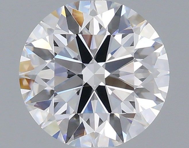 1.23 Carat Round Shaped, Ideal Cut, D Color, VVS2 Clarity, IGI Certified Lab Grown Diamond