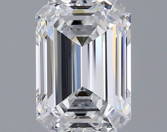 1.04 Carat Emerald Shaped, Very Good Cut, D Color, VVS2 Clarity, IGI Certified Lab Grown Diamond