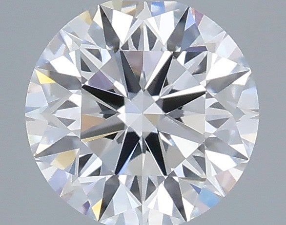 0.45 Carat Round Shaped, Ideal Cut, D Color, VVS2 Clarity, IGI Certified Lab Grown Diamond