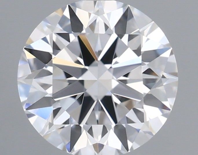 0.69 Carat Round Shaped, Excellent Cut, D Color, VVS2 Clarity, IGI Certified Lab Grown Diamond