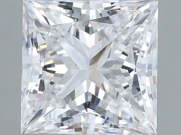1.04 Carat Princess Shaped, Very Good Cut, D Color, VS1 Clarity, IGI Certified Lab Grown Diamond