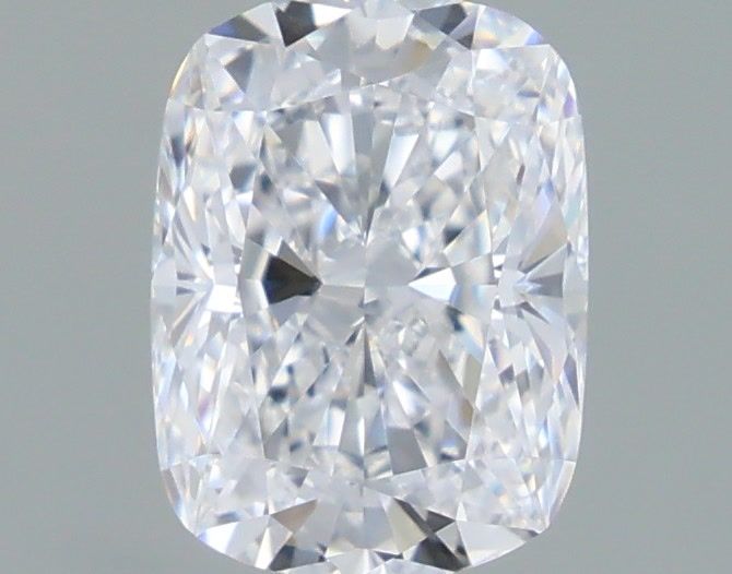 1.02 Carat Cushion Shaped, Ideal Cut, D Color, VVS2 Clarity, IGI Certified Lab Grown Diamond