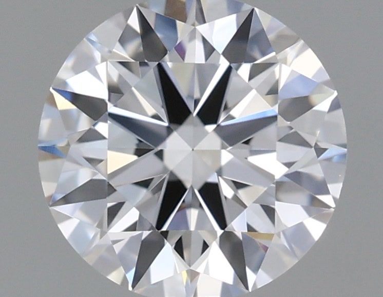 1.08 Carat Round Shaped, Ideal Cut, D Color, VVS2 Clarity, IGI Certified Lab Grown Diamond