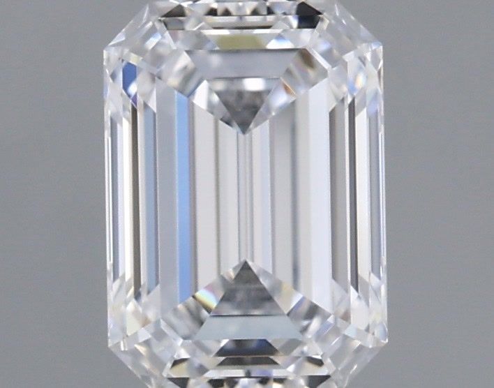 1.03 Carat Emerald Shaped, Ideal Cut, D Color, IF Clarity, IGI Certified Lab Grown Diamond