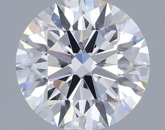 1.30 Carat Round Shaped, Ideal Cut, D Color, VVS2 Clarity, IGI Certified Lab Grown Diamond
