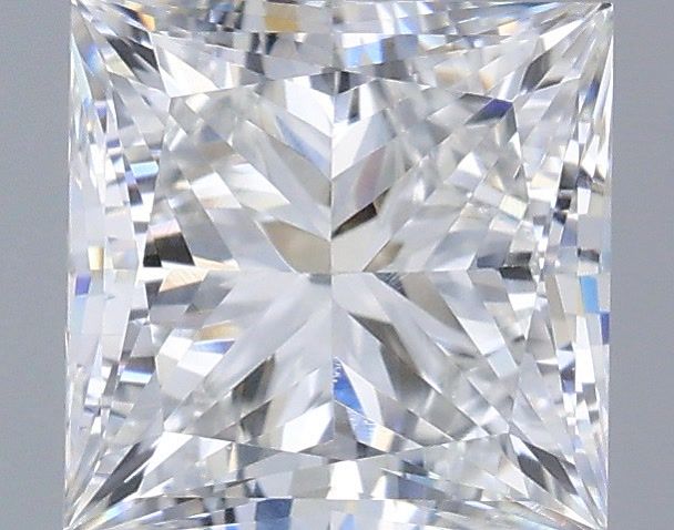 1.02 Carat Princess Shaped, Very Good Cut, E Color, VVS2 Clarity, IGI Certified Lab Grown Diamond