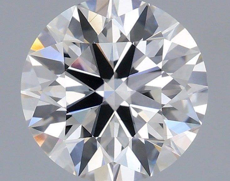 1.96 Carat Round Shaped, Ideal Cut, F Color, VS2 Clarity, IGI Certified Lab Grown Diamond