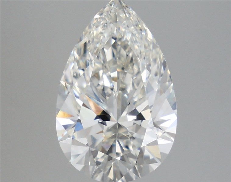 4.45 Carat Pear Shaped, Very Good Cut, G Color, VVS2 Clarity, IGI Certified Lab Grown Diamond