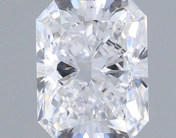 0.51 Carat Radiant Shaped, Very Good Cut, D Color, VVS2 Clarity, IGI Certified Lab Grown Diamond