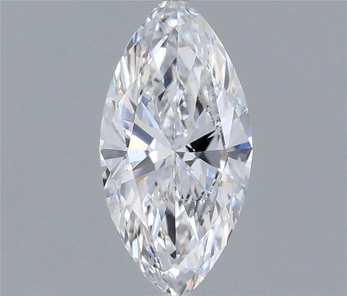 0.53 Carat Marquise Shaped, Very Good Cut, D Color, VVS2 Clarity, IGI Certified Lab Grown Diamond