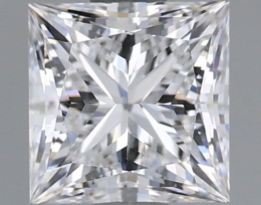 1.02 Carat Princess Shaped, Ideal Cut, D Color, VVS1 Clarity, IGI Certified Lab Grown Diamond