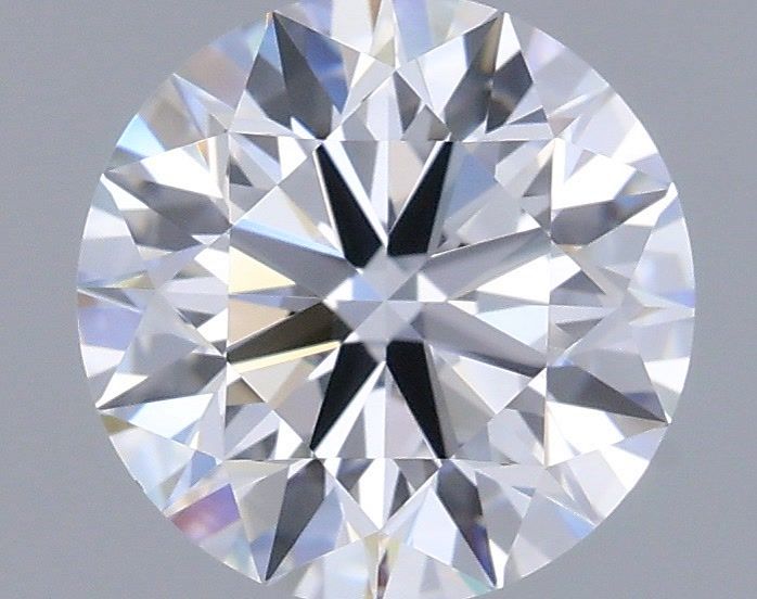 1.06 Carat Round Shaped, Ideal Cut, D Color, VVS2 Clarity, IGI Certified Lab Grown Diamond