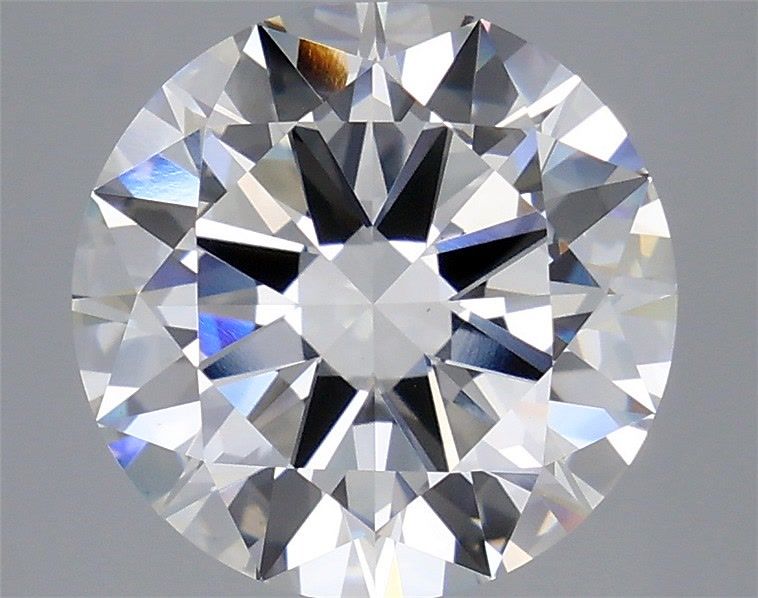 5.03 Carat Round Shaped, Excellent Cut, E Color, VVS2 Clarity, IGI Certified Lab Grown Diamond