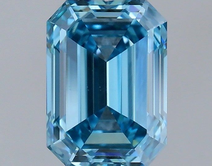 1.06 Carat Emerald Shaped, Ideal Cut, VS1 Clarity, IGI Certified Lab Grown Diamond