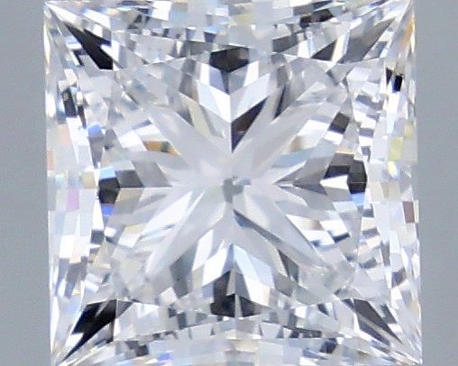 2.00 Carat Princess Shaped, Very Good Cut, D Color, VS1 Clarity, IGI Certified Lab Grown Diamond