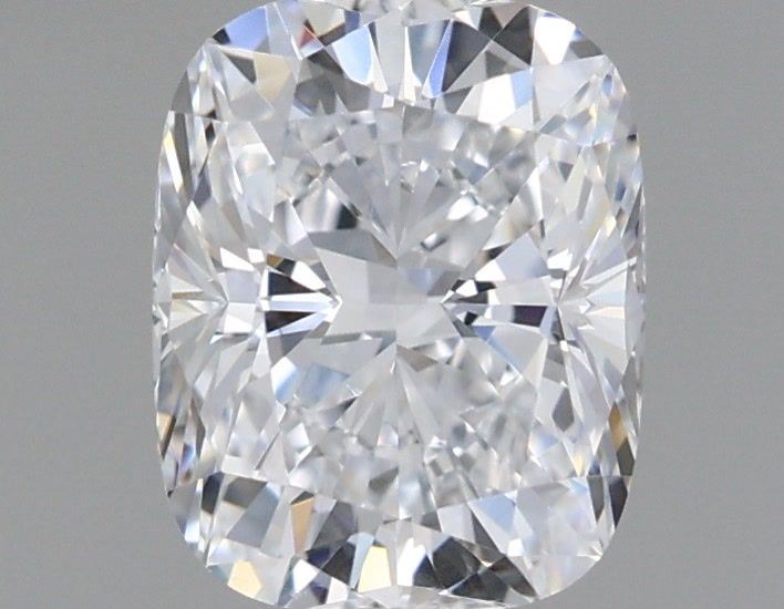 1.02 Carat Cushion Shaped, Ideal Cut, D Color, VVS2 Clarity, IGI Certified Lab Grown Diamond