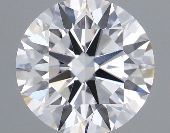 0.72 Carat Round Shaped, Ideal Cut, D Color, VVS2 Clarity, IGI Certified Lab Grown Diamond