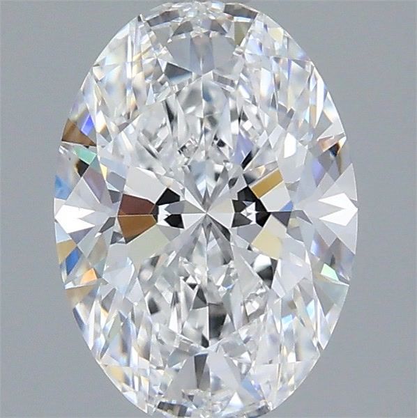 1.68 Carat Oval Shaped, Very Good Cut, D Color, VVS2 Clarity, IGI Certified Lab Grown Diamond