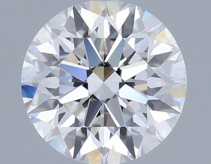1.34 Carat Round Shaped, Excellent Cut, D Color, VVS2 Clarity, IGI Certified Lab Grown Diamond