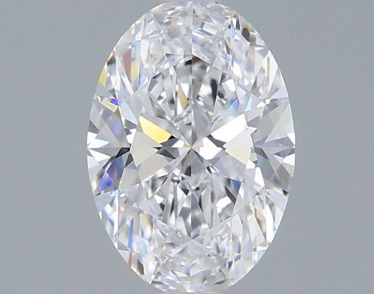 1.23 Carat Oval Shaped, Ideal Cut, D Color, VVS2 Clarity, IGI Certified Lab Grown Diamond