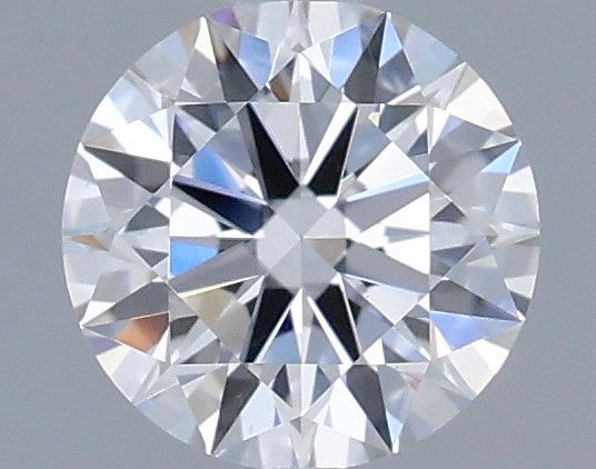 0.52 Carat Round Shaped, Ideal Cut, D Color, VS2 Clarity, IGI Certified Lab Grown Diamond